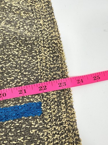 Jamie Sadock Suéter Chaleco Mujer Talla Med Sin Mangas Tejido Cuello Simulado Marrón Azul - Imagen 7 de 7