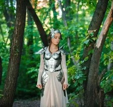 Share Medieval Ancient Cuirass Armor, Brave Lady Armor Cosplay Armor for Women