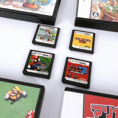 Nintendo DS Mario vs Donkey Kong 2 Yoshi's Island Super Mario 64 Soft Set