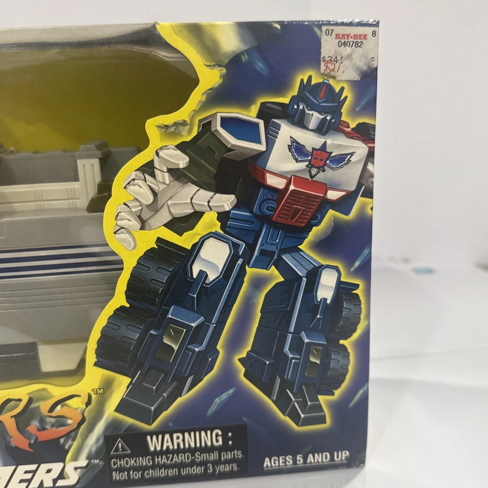Trransformers Machine Wars Optimus Prime Sealed Unopened Original 1996 - Imagem 4 de 4