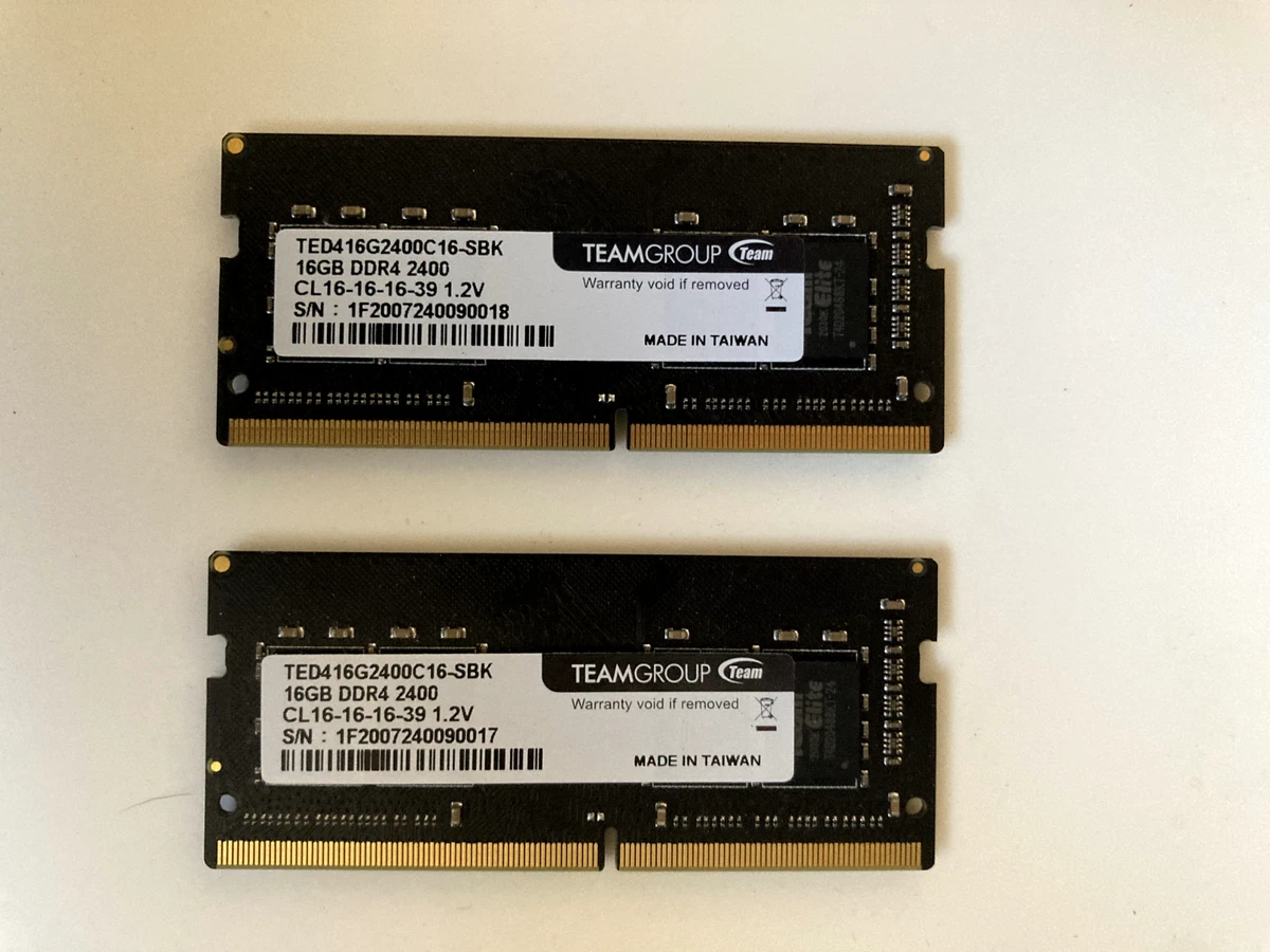 メモリー TEAM DDR4 32G(16G*2) SO-DIMM ELITE DDR4 LAPTOP MEMORY 32GB(2x16GB) 3200MHz CL22 | TEAMGROUP