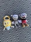 Funko Cuphead Plush Set of 3 -  Cuphead & Ms Chalice 9" Soft Stuffed Toys E3