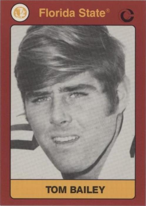 1991 Collegiate Collection Florida State Seminoles Tom Bailey #166 - 1 of 2