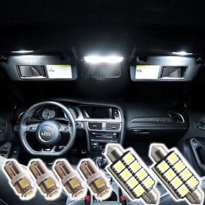 Details About 6pcs Led Smd Interior Light For Audi S3 8l A3 8p 8pa A4 B6 B7 A6 C6 4f C5 A8 D2