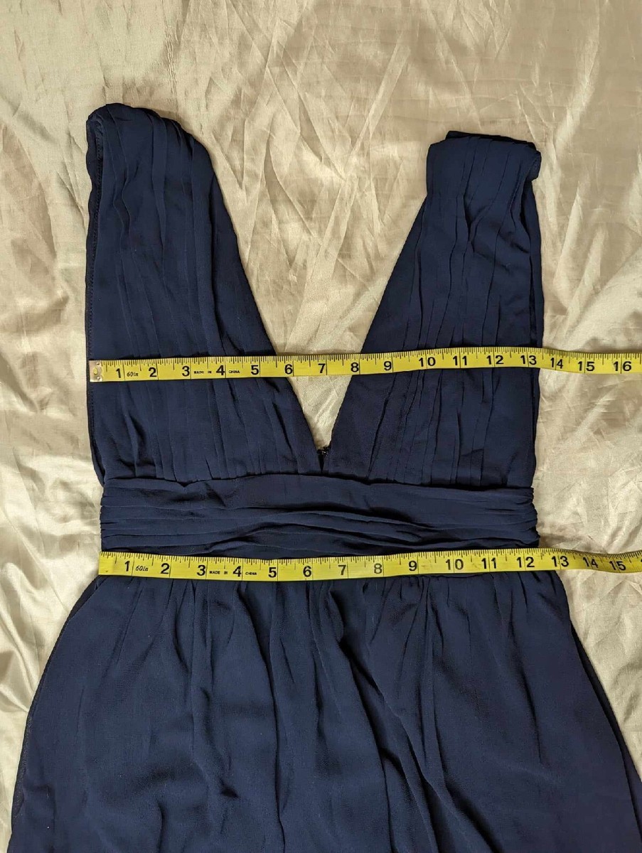chinese dress ladies Elegant Sydney Navy Maxi Dress