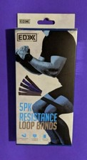 "EDX" by Endurance 5pk Resistance Loop Bands