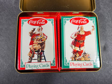 Vintage Coca Cola Limited Edition playing cards in collectable tin. Only 2 Left!