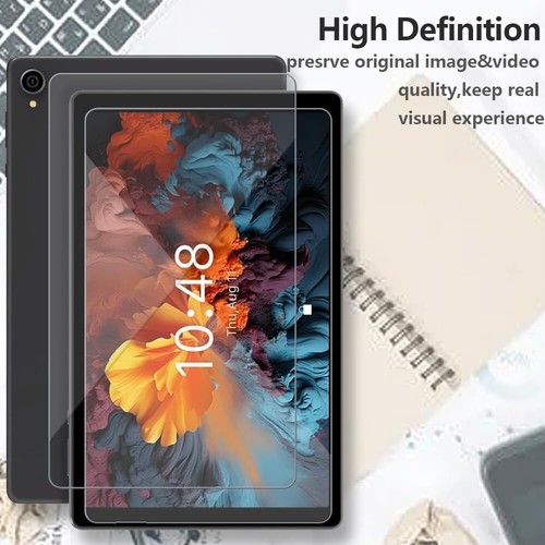 (2 Pack) Screen Protector For 10.1" Android Tablet (Model: C107) Tempered Glass - Picture 8 of 11