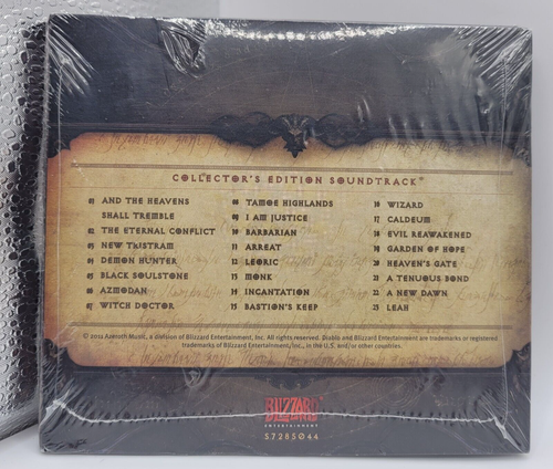 Diablo III Edición Coleccionista Banda Sonora CD Diablo 3 - NUEVO/SELLADO - Imagen 2 de 2