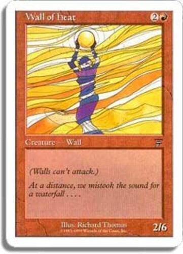 Wall of Heat PL/MP, English MTG Battle Royale - Picture 1 of 1