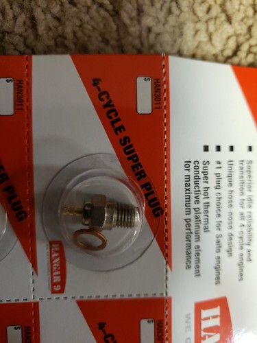 Hangar 9 Plugs - one single unit RC 4 cycle  Super Glow Plug - HAN3011 - New! - Picture 6 of 6