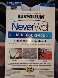 2-Step-Rust-Oleum-Never-Wet-Multi-Purpose-Spray-Kit-18oz-Brand-New-NeverWet