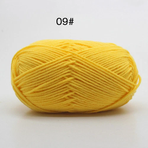 62 Colors Milk Cotton Skeins Hand Knitting Wool Baby Crochet Chunky Yarn 50g - Picture 21 of 87