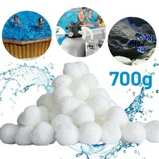 Details about / XtremepowerUS 700g Sand Filter Ball Polysphere Cleaning Swimming Pool Water