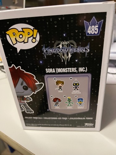 Pop Kingdom Hearts #485 Sora (Monsters, Inc) Flocked - Picture 2 of 2