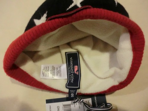 Vineyard Vines “Stars & Stripes” Boy's Winter Knit Hat, NWT - Youth - Picture 5 of 5