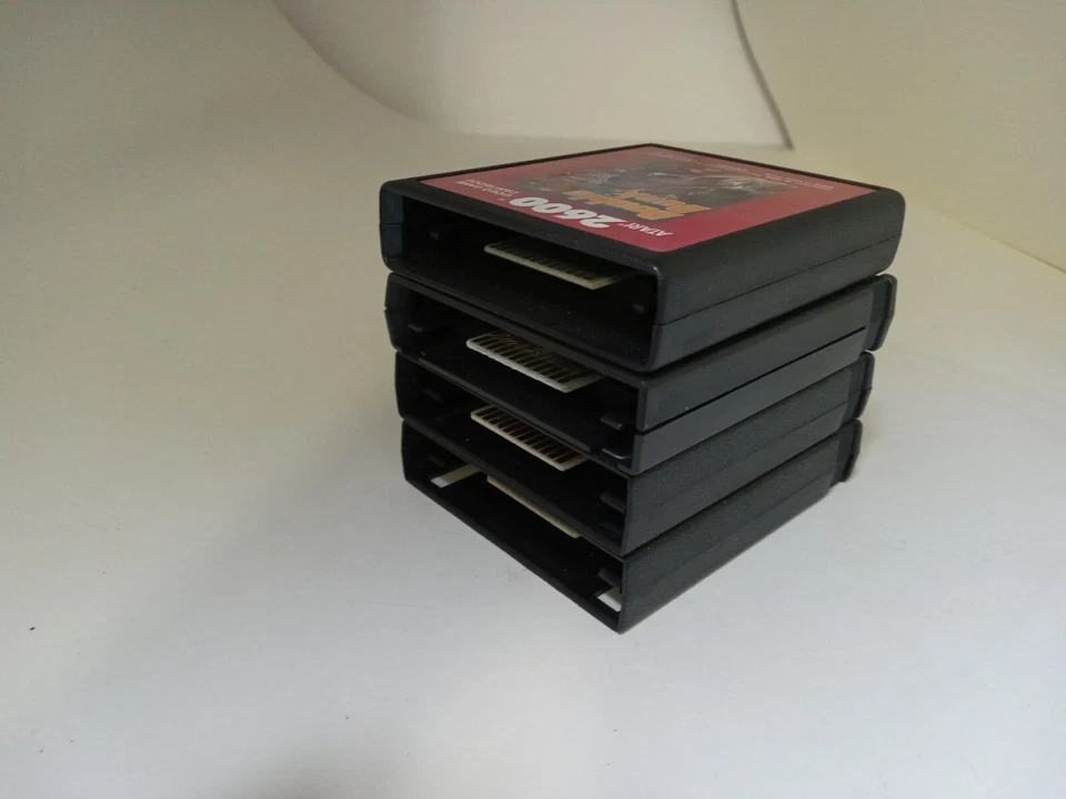 4 NEVER USED GAMES FOR ATARI 2600+ & RETRON 77 KUNG FU/ARMOR/DUNK/DICE #### - Image 4 of 4