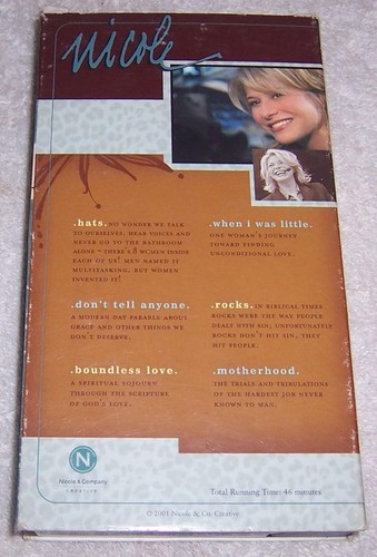 Nicole Johnson Live Funny Stuff Women can relate to VHS Video - Picture 2 of 2