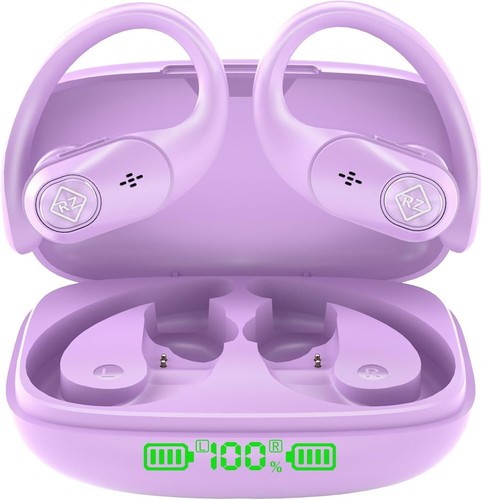 Wireless Earbuds Bluetooth Headphones Wireless Charging Case LED Display 40H
