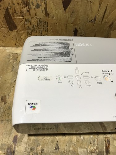 Epson Powerlite 85 Projector Model H296A HD XGA 2600 Lumens 1600 Lamp Hours A995 - Picture 2 of 5