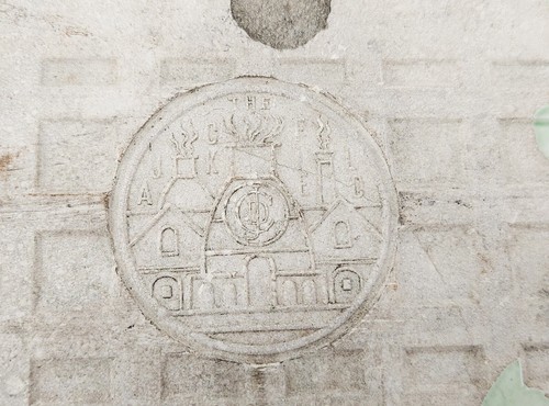 19th Century Craven And Dunhill Turquoise Ceramic Tile - Picture 9 of 10