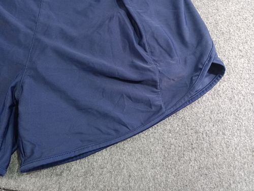 Pudolla Men's Sportswear Navy Blue Shorts Large Lined Zippered Pockets New Tag - Picture 5 of 13