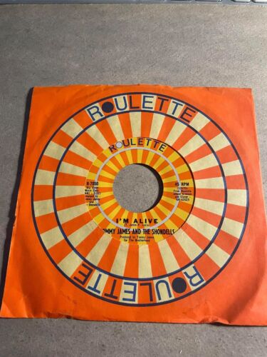 TOMMY JAMES Crystal Blue Persuasion/I'm Alive 45 7" Roulette - Picture 2 of 4