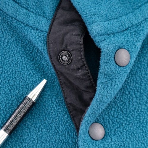 Patagonia Mens Medium LW Synchilla Snap-T Pullover Fleece Jacket Sweater Two-Ton - Picture 3 of 12