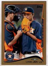 Chia-Jen Lo 2014 Topps Gold RC /2014