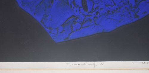 Artista japonés listado Haku Maki original firmado xilografía y relieve numerado - Imagen 4 de 7
