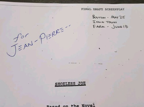 Shoeless Joe Field of Dreams Signed Film Script Dwier Brown Final Screen Play - Picture 5 of 12