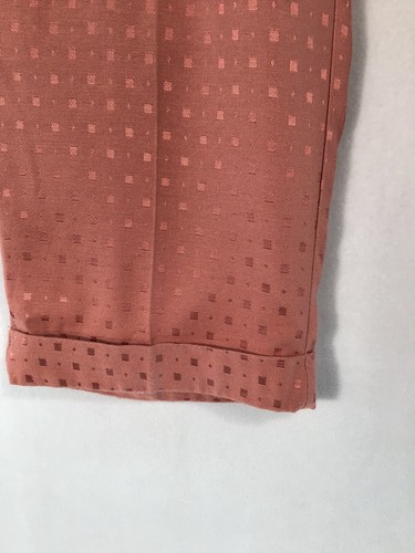 Pantaloni donna Chico's 1.5 pantaloni medi con polsini plissettati arancio pesca lucido - Foto 6 di 15