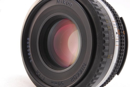 【FAST NEUWERTIG】Nikon AI-S Nikkor 50 mm f1,8 AIS Pfannkuchen Prime MF Objektiv aus Japan 1090 - Bild 3 von 8