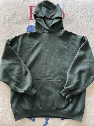VTG Russell Athletic Hoodie Sweatpants Sweatsuit USA Green XL Blank Vintage - 第 1/6 張圖片