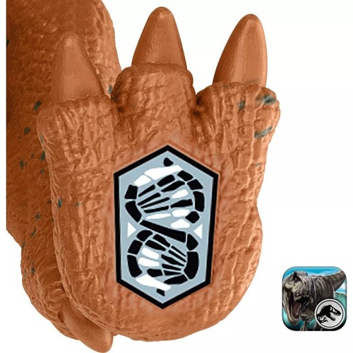 Jurassic World Rebirth Frenzy Pack Iani 7" Inch Dinosaur Figure with Digital Pla - Picture 2 of 6