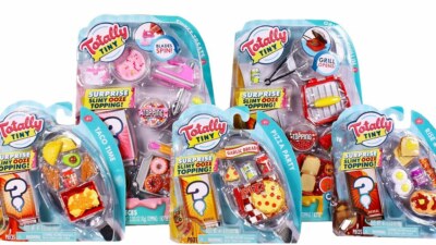 Totally Tiny Food Set Sweet Treats, Chocolate Delight, Sushi