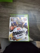 Madden NFL 2003 Xbox Complete w/ Manual Tested 