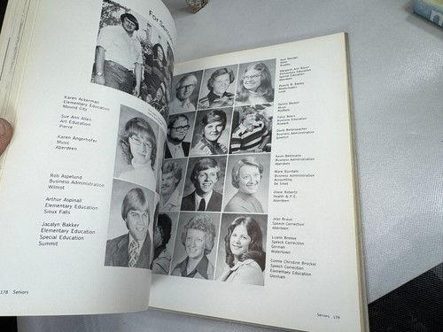 Anuario Northern State College NSTC NSC NSU 1977 - Pasque Aberdeen SD - Imagen 5 de 15