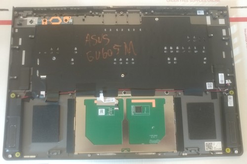 Handauflage für ASUS ROG Zephyrus G16 Air GU605M GU605MY mit Tastatur mit Hintergrundbeleuchtung - Bild 2 von 2