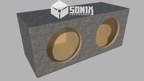 FASE 1 - CUSTODIA MDF SUBWOOFER DOPPIA SIGILLATA PER SUNDOWN X6.5REV.2 SUB BOX - Foto 2 di 6