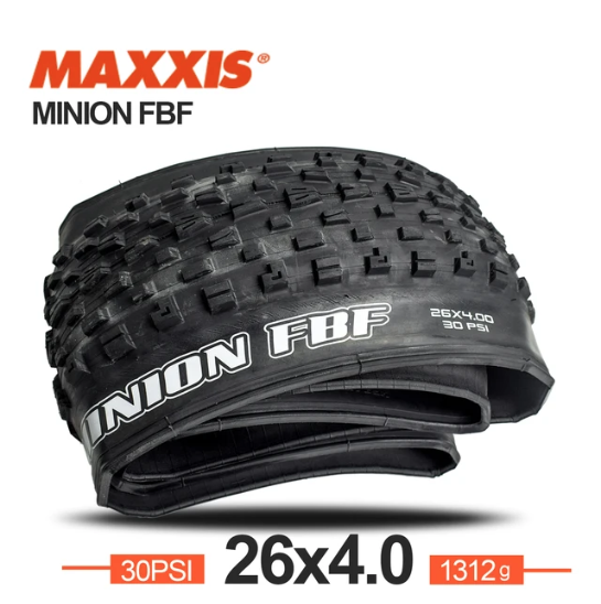 MAXXIS 26x4.0 Minion FBF 26x4.0 / FBR 26x4.0 Fold Bicycle Tire