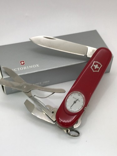 Reloj Navaja Suiza Victorinox Time Keeper Números Romanos 91mm Descatalogado U - Imagen 2 de 5