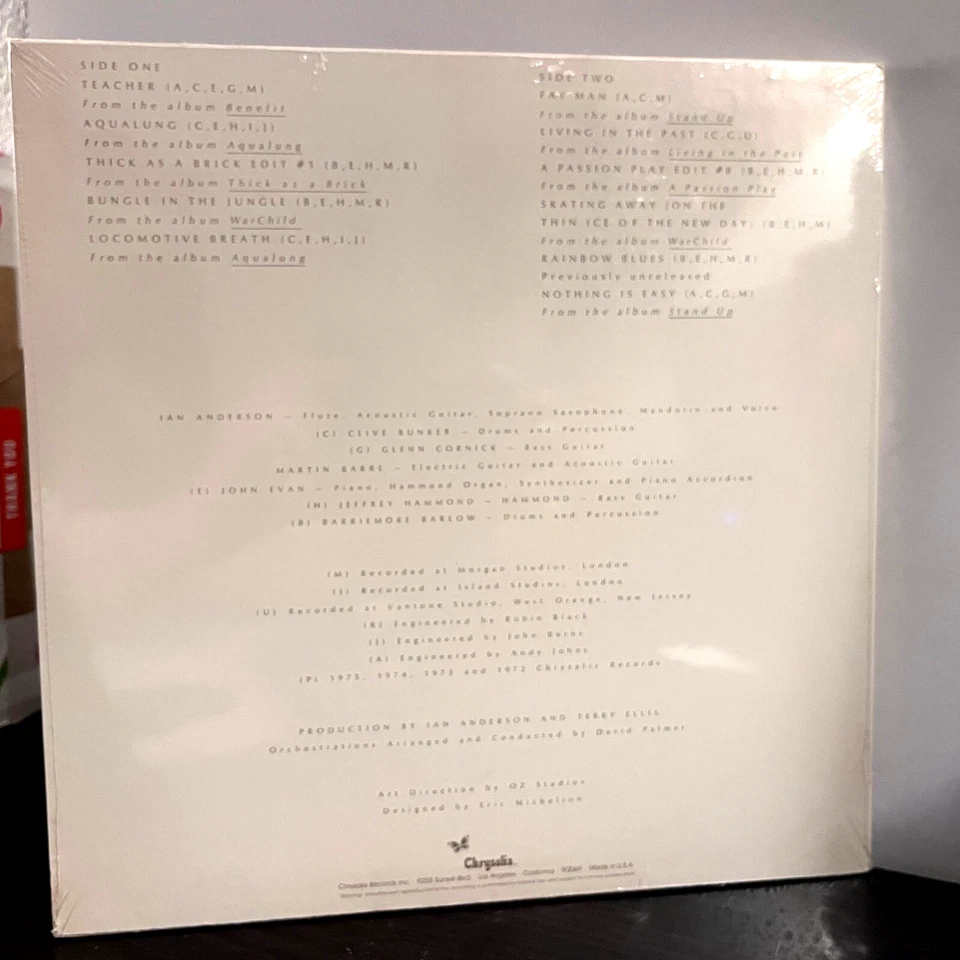 JETHRO TULL - M.U. The Best Of (1975) - 12" Vinyl Record LP - SEALED - Image 2 of 2