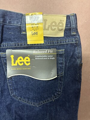 【DEADSTOCK】 USA製 90's Lee relaxd fit Vintage Lee Relaxed Fit Blue Jeans, Deadstock NWT, Size