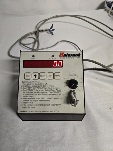 Balcrank 3110-008 Director Jr. Fluid Control Console, Working, - Picture 2 of 10