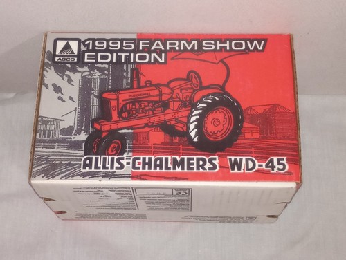 Ertl Agco 1995 Farm Show Edition 1:16 Allis - Chalmers WD-45 Tractor W/ Umprella - Picture 6 of 9