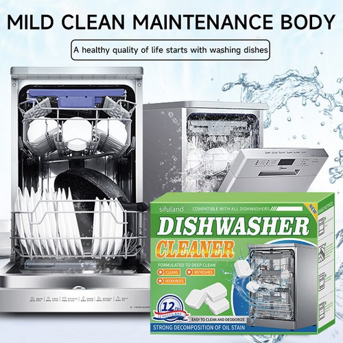2025 newHome Dishwasher Solid Dishwasher Deep Cleaning Auto Sanitize (12 Pieces) - Picture 3 of 4