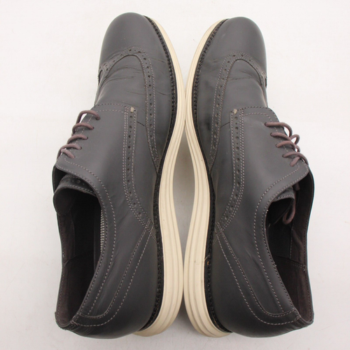 Cole Haan OriginalGrand Men's Size 13 M Shortwing Wingtip Oxford Shoes Gray - Picture 6 of 10
