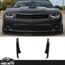 Fits 14-15 Chevrolet Camaro SS Front Bumper Bodykit Aprons Winglets 1LE Style PU