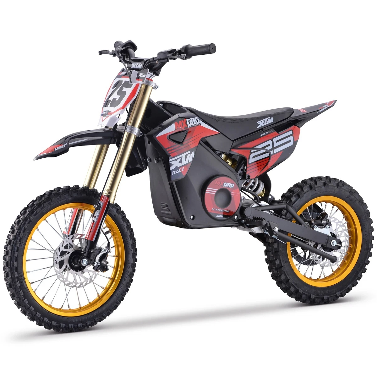 XTM MXPRO 48V 1600W Lithium Electric Dirt Bike BIG 14 12